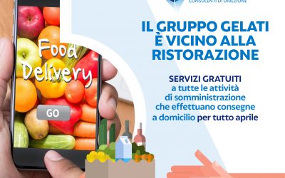 Gruppo Gelati vicino alla ristorazione